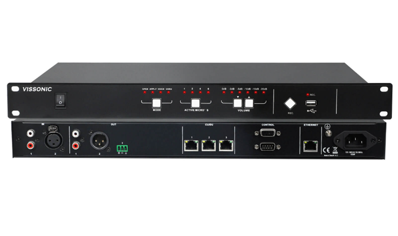 Центральный блок конференц-системы Vissonic VIS-DCP1000 